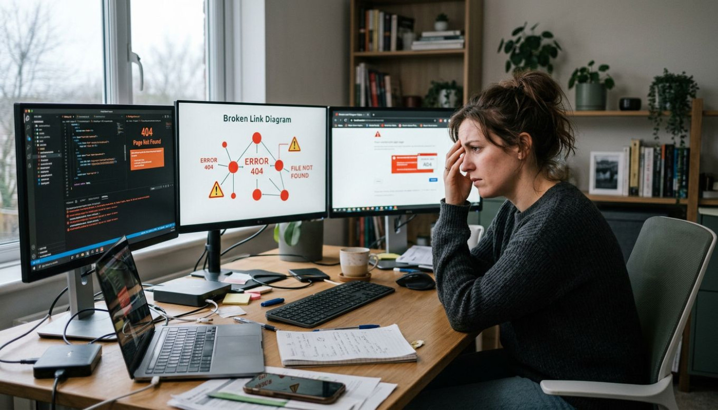 Erreurs de conception e-commerce qui freinent le maillage externe